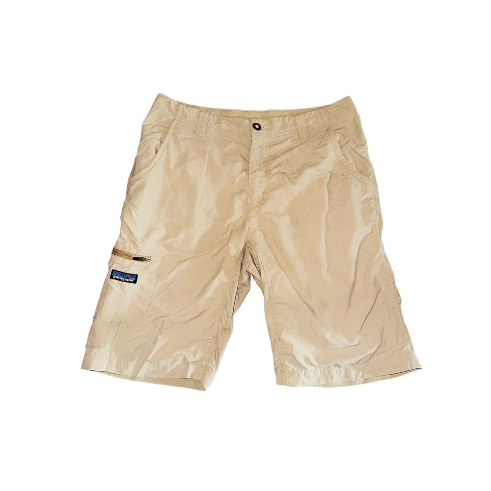 D1  Patagonia Men's Shorts Size 31 Hiking Fishing 11" Outdoors Zipper